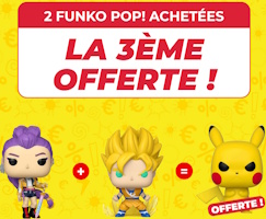 3 Funko Pop pour le prix de 2 sur une s&eacute;lection sur micromania.fr