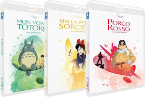3 Ghibli en blu-ray pour le prix de 2