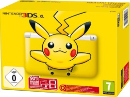 Console Nintendo 3DS XL jaune pikachu