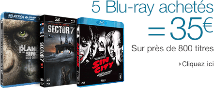 5 Blu-ray achetés = 35€