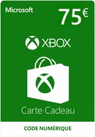 Carte Xbox Live de 75€