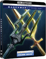 Aquaman et le royaume perdu édition steelbook (blu-ray 4K)