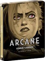 Arcane: League of Legends Saison 2 édition steelbook (blu-ray 4K)