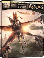 Avatar : De feu et de cendres &eacute;dition steelbook (blu-ray 4K)