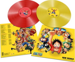 Bande originale One Piece: New World édition limitée (vinyles rouge et jaune)
