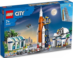 Base de lancement de fusée Lego
