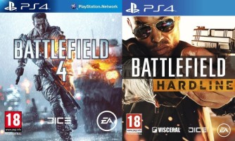 Battlefield 4 + Battlefield : Hardline (PS4)