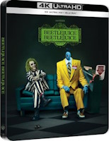 Beetlejuice Beetlejuice édition steelbook (blu-ray 4K)