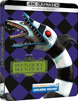 Beetlejuice Beetlejuice édition steelbook (blu-ray 4K)