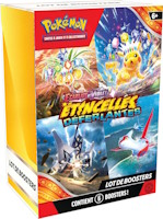 Bundle 6 boosters Pokémon EV08 "Etincelles déferlantes"