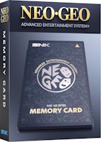 Carte m&eacute;moire Neo Geo AES noire