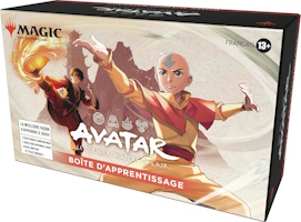 Cartes Magic Avatar, le dernier maître de l'air : boîte d'apprentissage