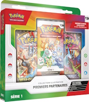 Coffret Pokémon collection illustration premiers partenaires série 1 Coffret Pokémon collection illustration premiers partenaires série 1