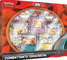 Coffret Pokémon collection Premium Combattants téracristal