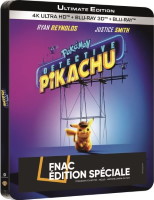Pokémon : Détective Pikachu édition steelbook (blu-ray 4K)
