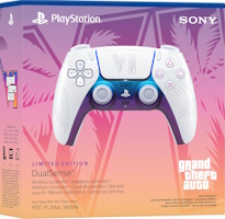 DualSense &eacute;dition limit&eacute;e GTA VI blanche