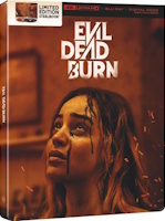 Evil Dead Burn &eacute;dition steelbook (blu-ray 4K)