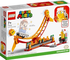 Extension Lego Super Mario : Le manège de la vague de lave