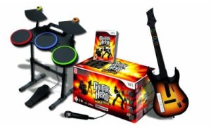 Guitar Hero 4 complet sur wii