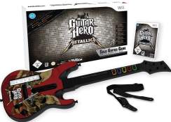 Guitar Hero Metallica + Guitare (wii)