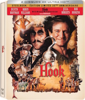 Hook ou la revanche du Capitaine Crochet &eacute;dition steelbook 35e anniversaire (blu-ray 4K)