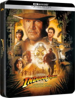 Indiana Jones et le royaume du crâne de cristal édition steelbook (blu-ray 4K)