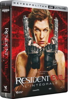 Intégrale "Resident Evil" édition steelbook (blu-ray 4K) (visuel temporaire)
