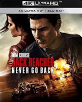 Jack Reacher: Never Go Back (blu-ray 4K)