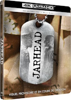 Jarhead : La fin de l'innocence édition steelbook (blu-ray 4K) (visuel temporaire) Jarhead : La fin de l'innocence édition steelbook (blu-ray 4K) (visuel temporaire)