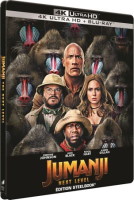 Jumanji: Next Level édition steelbook (blu-ray 4K)