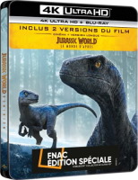 Jurassic World : Le monde d'après édition steelbook (blu-ray 4K)