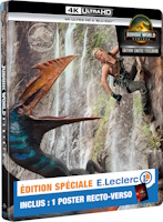 Jurassic World : Renaissance édition steelbook (blu-ray 4K)