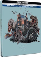 Jurassic World Trilogy édition steelbook (blu-ray 4K)