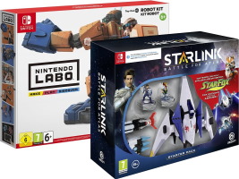 Kit Robot Nintendo Labo + pack de démarrage Starlink + extensions (Switch)