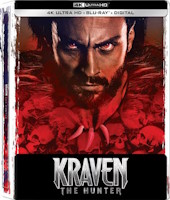 Kraven the Hunter édition steelbook (blu-ray 4K)