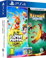 Lapins Crétins: Party of Legends + Rayman Legends (PS4)