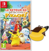 Le retour de Détective Pikachu (Switch) + pin's offert