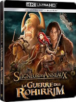 Le seigneur des anneaux : La guerre des Rohirrim édition steelbook (blu-ray 4K)