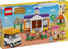 Lego Animal Crossing : Concert de Kéké sur la place