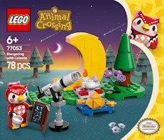 Lego Animal Crossing : Observation des étoiles avec Céleste