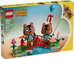 Lego Animal Crossing : Promenade avec M&eacute;li et M&eacute;lo