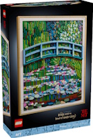 Lego Art : Claude Monet : le bassin aux nymph&eacute;as, harmonie verte