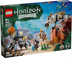 Set Lego Horizon Adventures : Aloy et Varl contre Testudien et Dents de scie