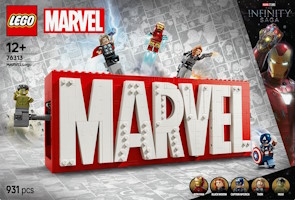 Lego : Logo Marvel et ses super-héros