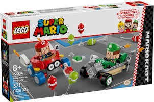 Lego Mario Kart : Bébé Mario contre Bébé Luigi