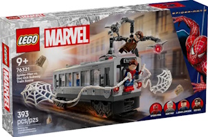 Lego Marvel : La scène de train de Spider-Man et Docteur Octopus