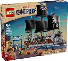 Lego One Piece : Le navire de la marine de Garp