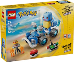 Lego Pok&eacute;mon Smart Play : L'aventure de Carapuce avec le buggy du Dresseur