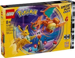 Lego Pok&eacute;mon Smart Play : Le combat ultime entre Dracaufeu et Voltali