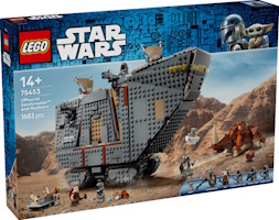 Lego Star Wars : Le Sandcrawler d'Offworld et le Mudhorn